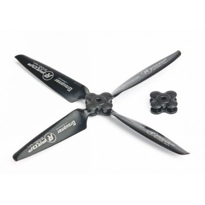 RADIUS Prop 23x12cm/9x5 čtyřlistá sklopná vrtule, 1ks. - levotočivá