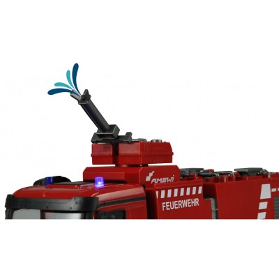 Amewi RC hasičský vůz Mercedes-Benz Arocs 1:18 s funkční stříkačkou