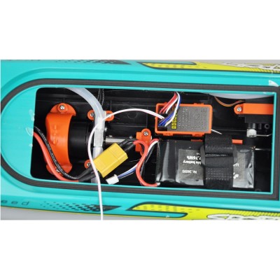 Amewi RC loď Tornado 450mm RTR sada brushless 65km/h LED osvětlení