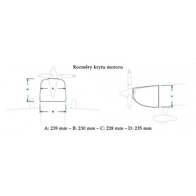 74" Edge 540 V2 1800mm Červeno-Bílý