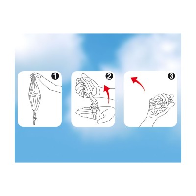 Günther Parachute - házející padák s parašutistou