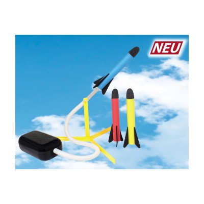 Günther Pěnové rakety Air Rocket 3 ks s odpalovačem
