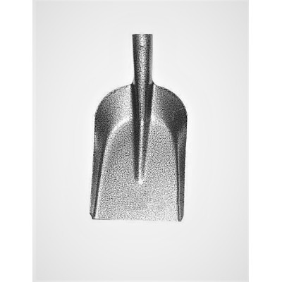 Lopata kov malá výkopová 17cm rovná kladívkový lak bez násad