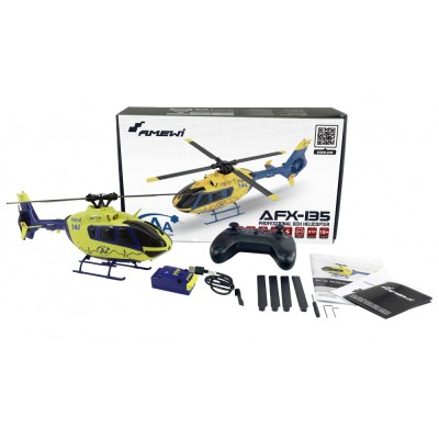 Amewi RC vrtulník AFX-135 PRO Alpine Air Ambulance 6-kanálů 6G RTF