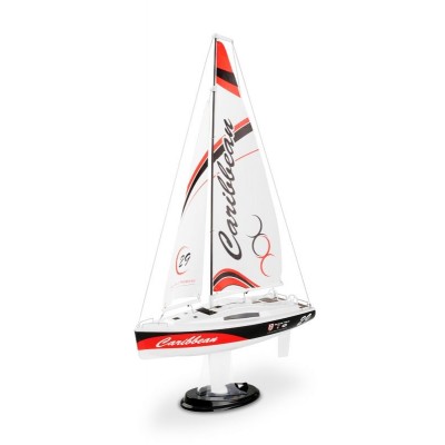 Caribbean V2 RTR 2,4GHz plachetnice červená