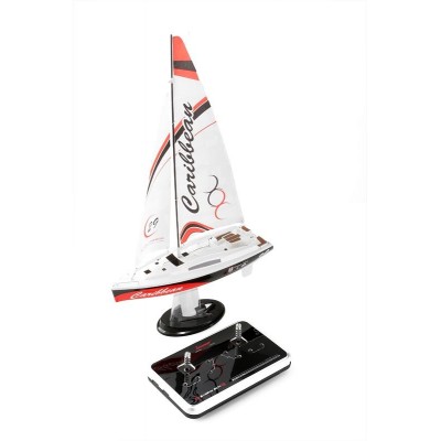 Caribbean V2 RTR 2,4GHz plachetnice červená