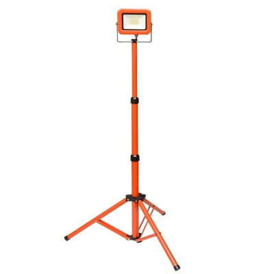 Lampa LED 30W/2400lm 230V se stojanem Ecolite oranž.