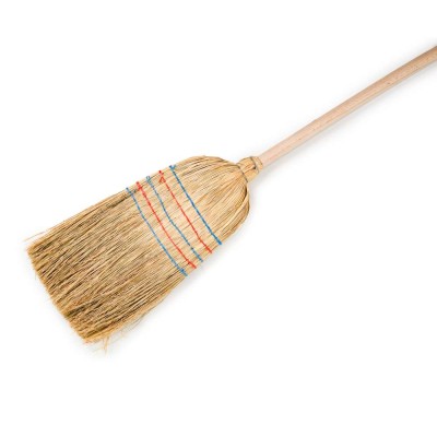 Koště čirokové 5xšité s holí