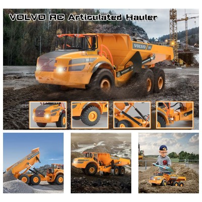 DOUBLE E RC kloubový dumper VOLVO A40G 1:26