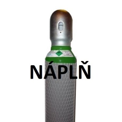 Lahev Argon 8l výměna náplně 150bar 1,3m3