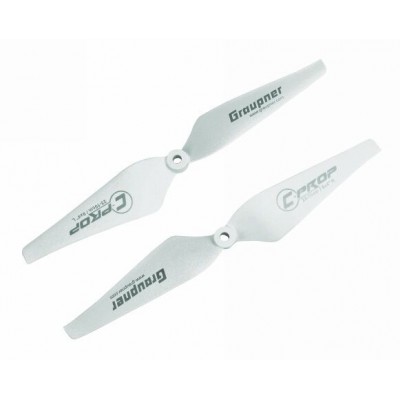 Graupner COPTER Prop 9x4 pevná vrtule (2ks.) - bílá