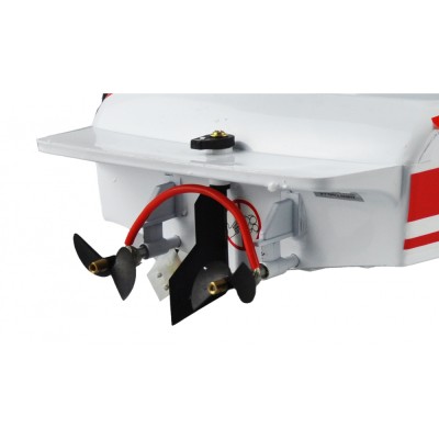 Amewi RC loď Atlantic Yacht 73 cm červená, RTR sada