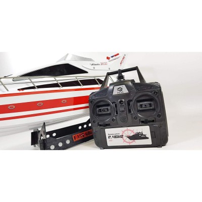 Amewi RC loď Atlantic Yacht 73 cm červená, RTR sada