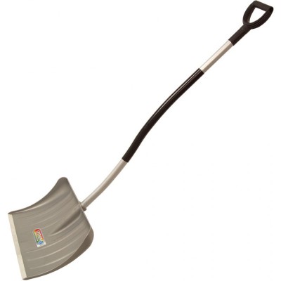 Hrablo na sníh PVC/AL 54cm OFFNER šedé ergo prohnutá rukojeť