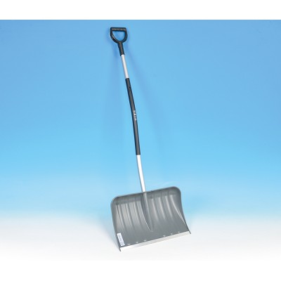 Hrablo na sníh PVC/AL 54cm OFFNER šedé ergo prohnutá rukojeť