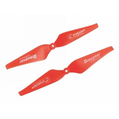 Graupner COPTER Prop 9x4 pevná vrtule (2ks.) - červené