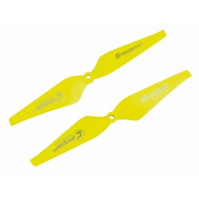 Graupner COPTER Prop 10x4 pevná vrtule (2ks.) - žluté