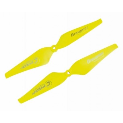 Graupner COPTER Prop 9x4 pevná vrtule (2ks.) - žluté