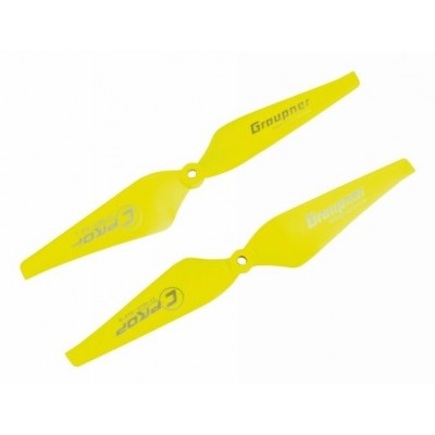Graupner COPTER Prop 9x4 pevná vrtule (2ks.) - žluté