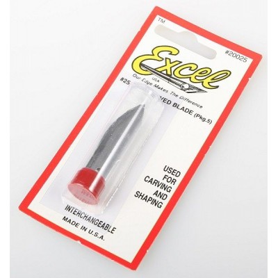 20025 čepel oblá s hrotem 5ks č.25