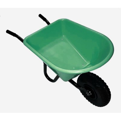 Kolečko stavební plné dětské zelené 30l nostnost 25kg Stober