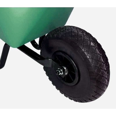 Kolečko stavební plné dětské zelené 30l nostnost 25kg Stober