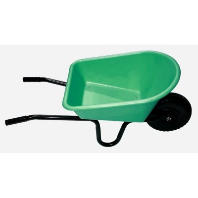 Kolečko stavební plné dětské zelené 30l nostnost 25kg Stober