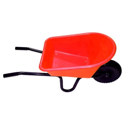 Kolečko stavební plné dětské červené 30l nostnost 25kg Stobe