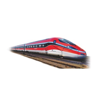 RE.EL Toys Frecciarossa 1000 licencovaný vlak v měřítku H0 na baterie, vlak 91cm, dráha 5m
