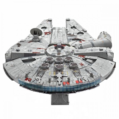 Metal Earth Luxusní ocelová stavebnice Star Wars Milellenium Falcon