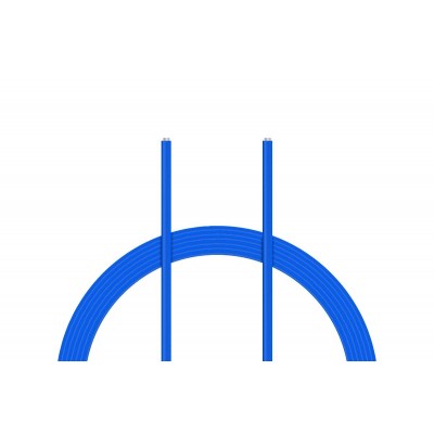 Kabel silikon 4.0mm2 1m (modrý)