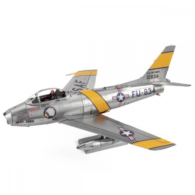 Metal Earth Luxusní ocelová stavebnice F-86 Sabre