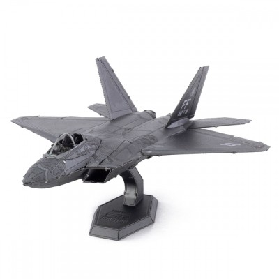 Metal Earth Luxusní ocelová stavebnice F-22 Raptor