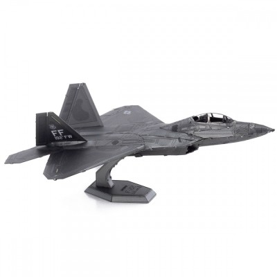 Metal Earth Luxusní ocelová stavebnice F-22 Raptor