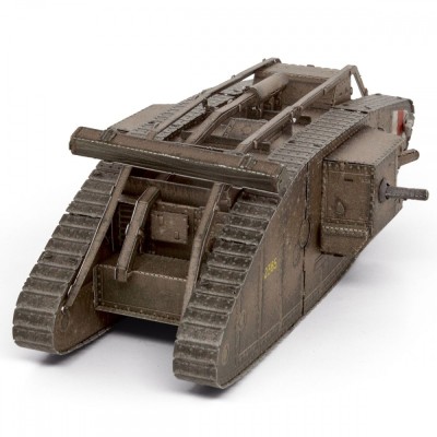 Metal Earth Luxusní ocelová stavebnice Britský Mark IV-Panzer