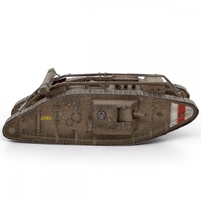 Metal Earth Luxusní ocelová stavebnice Britský Mark IV-Panzer
