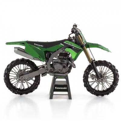 Metal Earth Luxusní ocelová stavebnice Kawasaki KX450