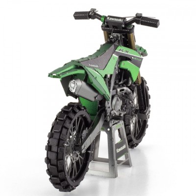 Metal Earth Luxusní ocelová stavebnice Kawasaki KX450