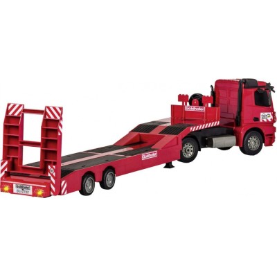 Carson RC podvalník Mercedes-Benz Arocs Goldhofer červená 100% RTR