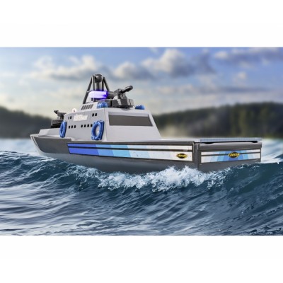 Carson RC člun pobřežní stráže RTR set s vodním dělem a LED osvětlením, délka 56cm