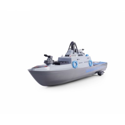 Carson RC člun pobřežní stráže RTR set s vodním dělem a LED osvětlením, délka 56cm