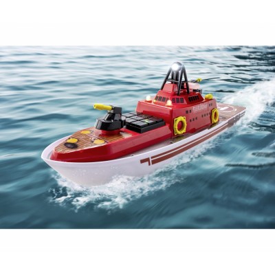 Carson RC hasičský člun RTR set s vodním dělem a LED osvětlením, délka 56cm