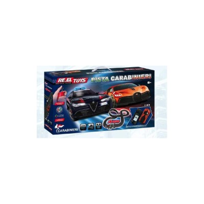 RE.EL Toys autodráha pista Alfa Romeo Carabinier - Bugatti Divo 1:43