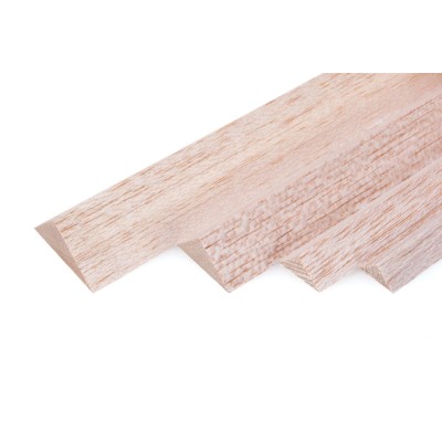 Trojúhelníková lišta 12x12x1000mm