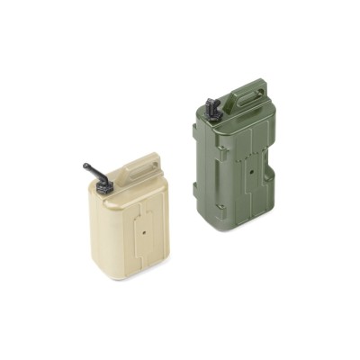 Kanystry zelený/hnědý expedice 1/10