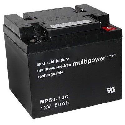 Pb akumulátor MULTIPOWER 12V/50,0Ah