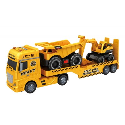RE.EL Toys Jumbo truck žlutý