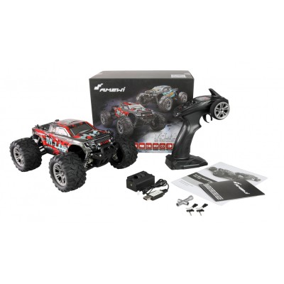 Amewi RC auto M-Land MonsterTruck 4WD 1:16 RTR, červený
