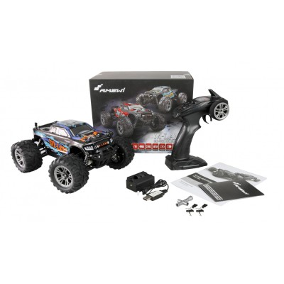 Amewi RC auto M-Land MonsterTruck 4WD 1:16 RTR, modrý