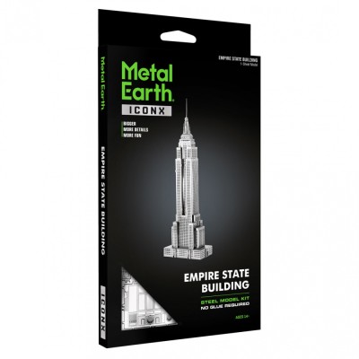 Metal Earth Luxusní ocelová stavebnice Prémiová série Empire State Building